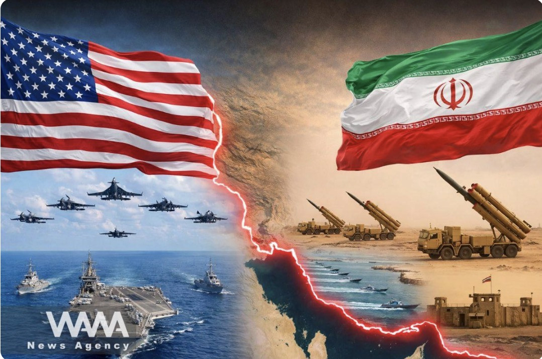 Mỹ Iran. Ảnh: WANA