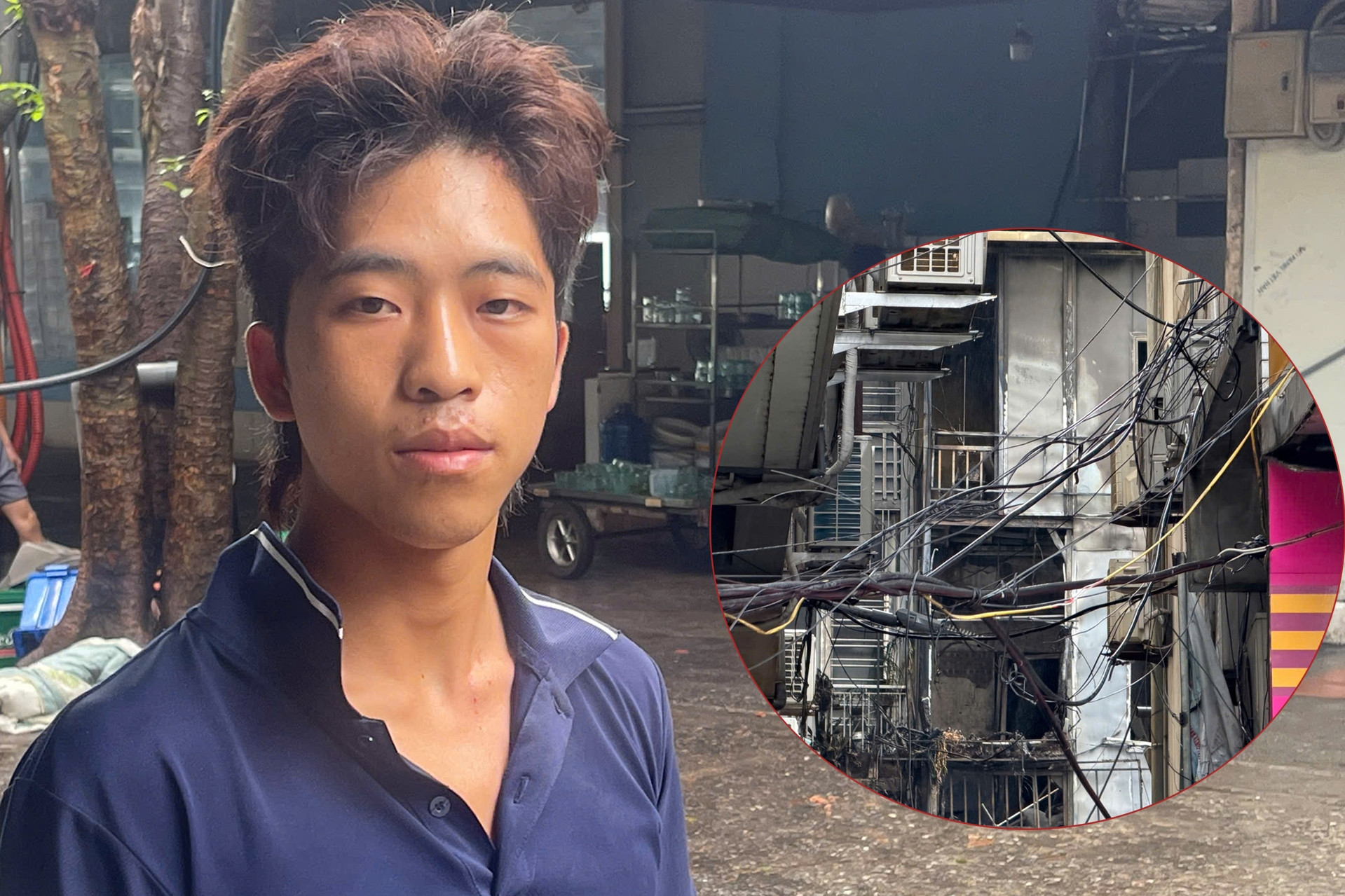 Nhân viên quán bia kể phút xếp vỏ bom bia giải cứu 3 người trong vụ cháy ở Hà Nội