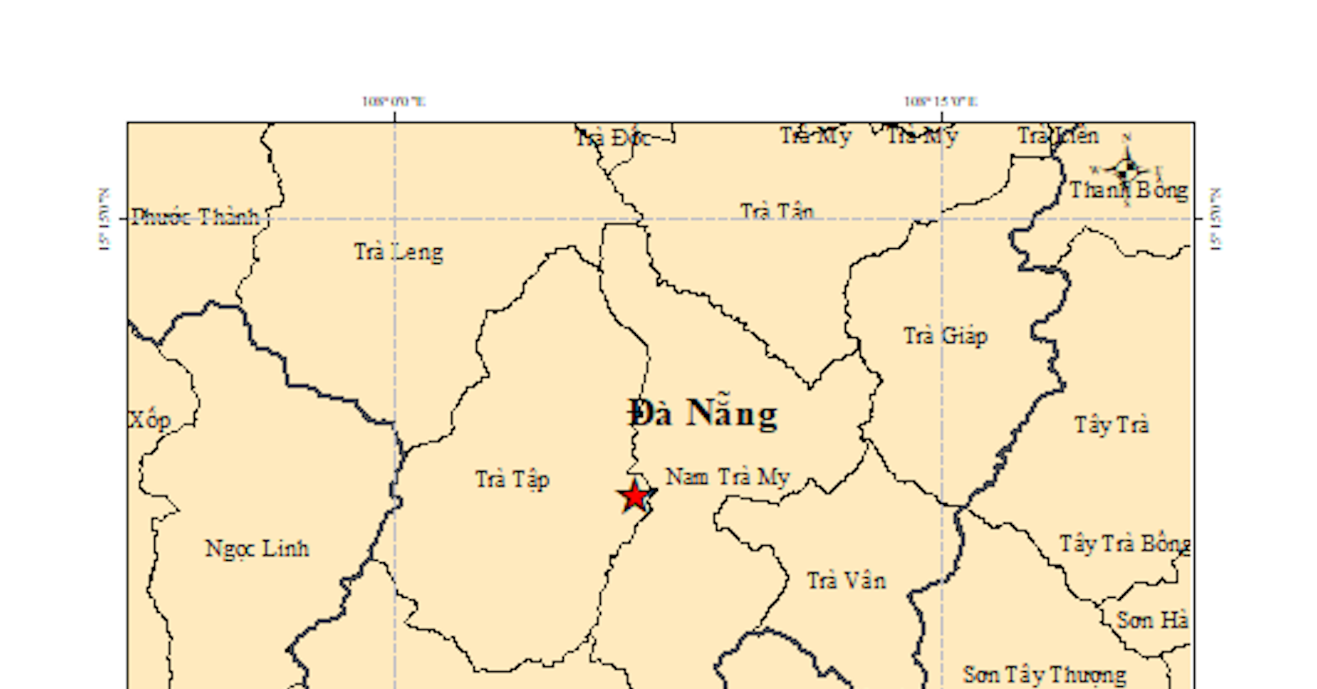 Đà Nẵng ghi nhận 3 trận động đất liên tiếp trong sáng nay