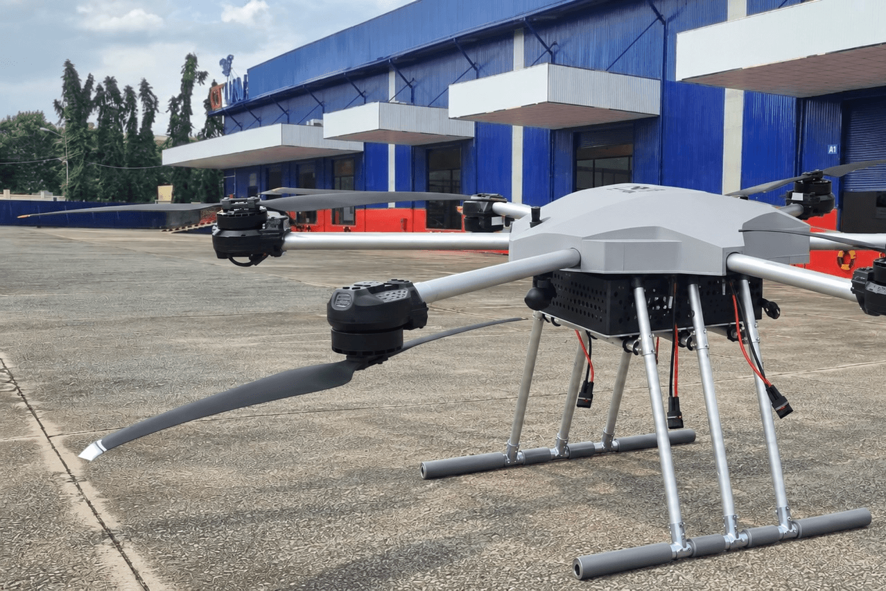 Doanh nghiệp Việt chế tạo UAV vận tải hạng nặng, mang được 100kg