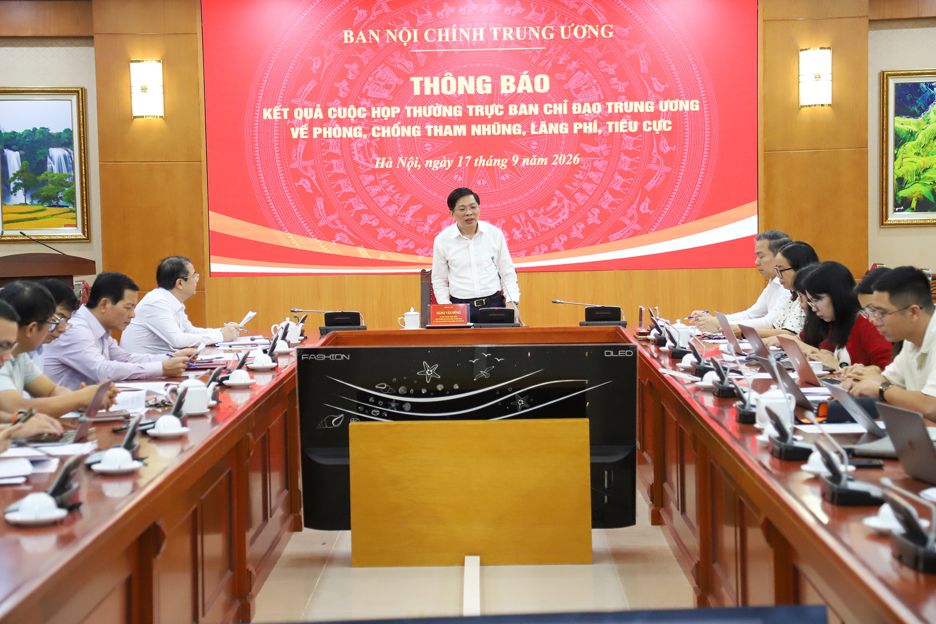 3 tháng qua đã kỷ luật 6 cán bộ diện Trung ương quản lý