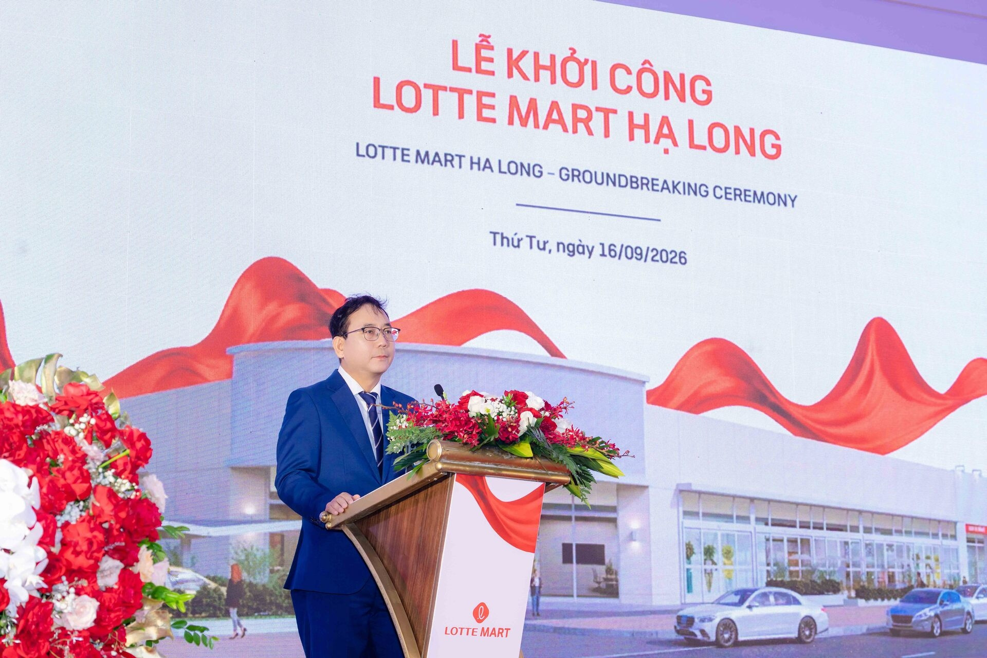 Khởi công dự án trung tâm thương mại Lotte Mart Hạ Long