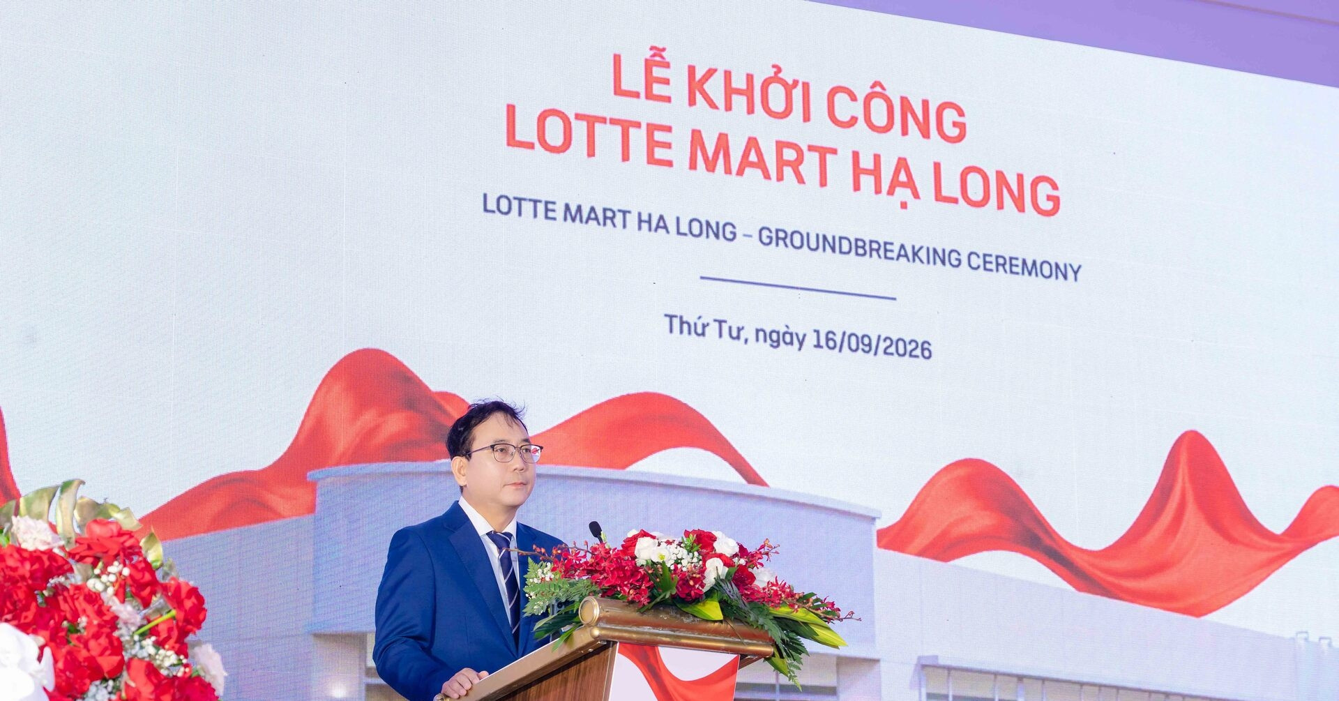 Khởi công dự án trung tâm thương mại Lotte Mart Hạ Long