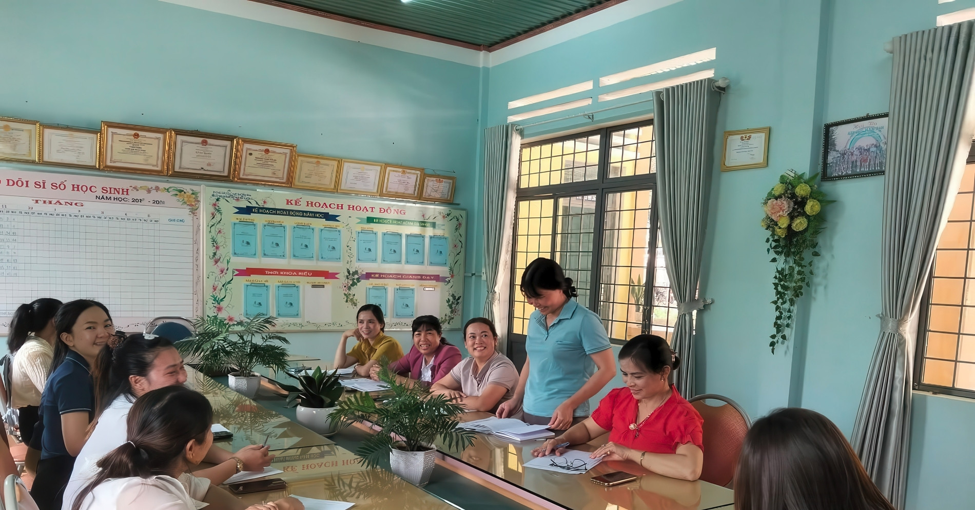 Tạo môi trường ‘cùng học’ cho giáo viên mầm non