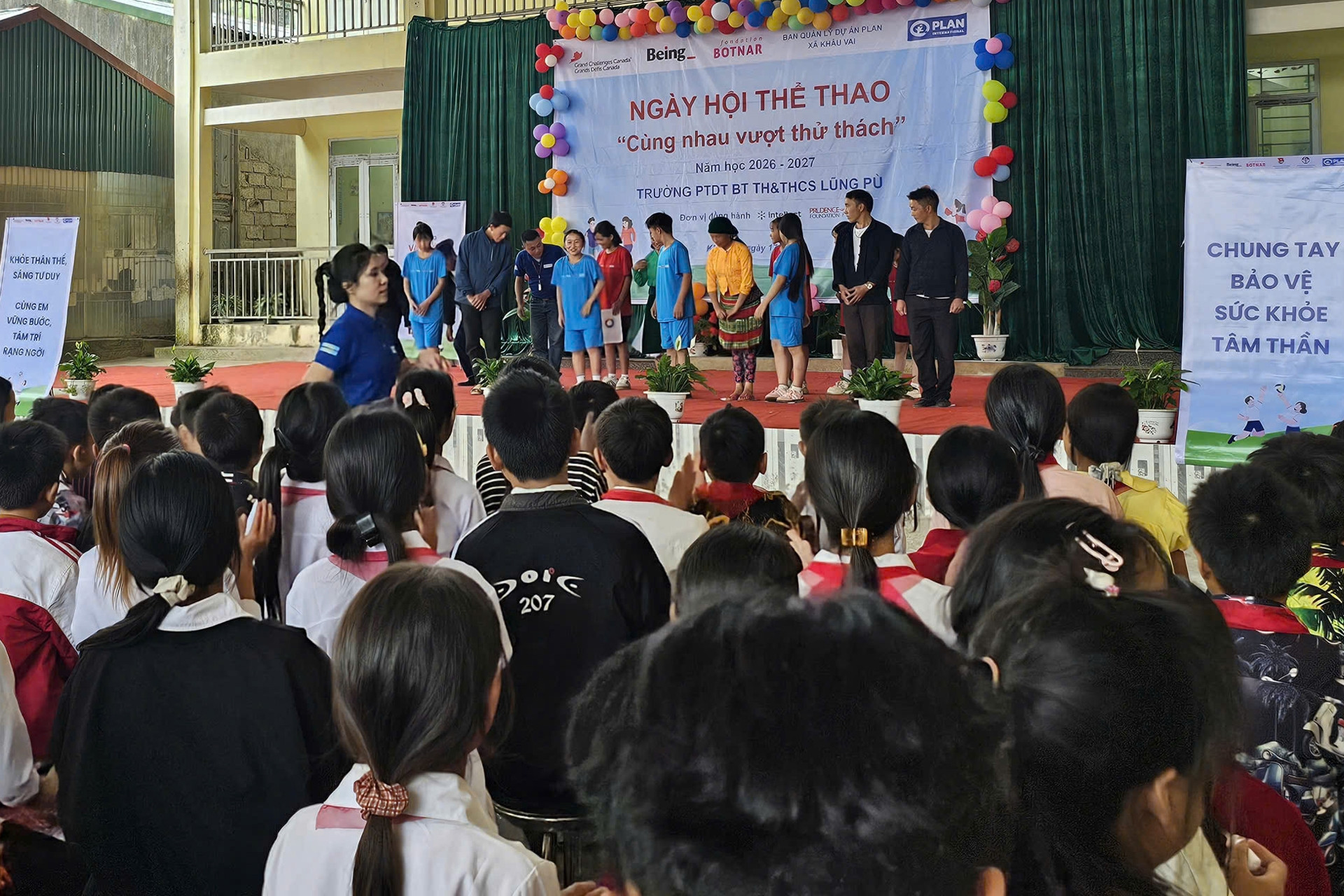 Rèn cho học sinh kỹ năng sống, cách điều tiết cảm xúc qua hoạt động thể thao