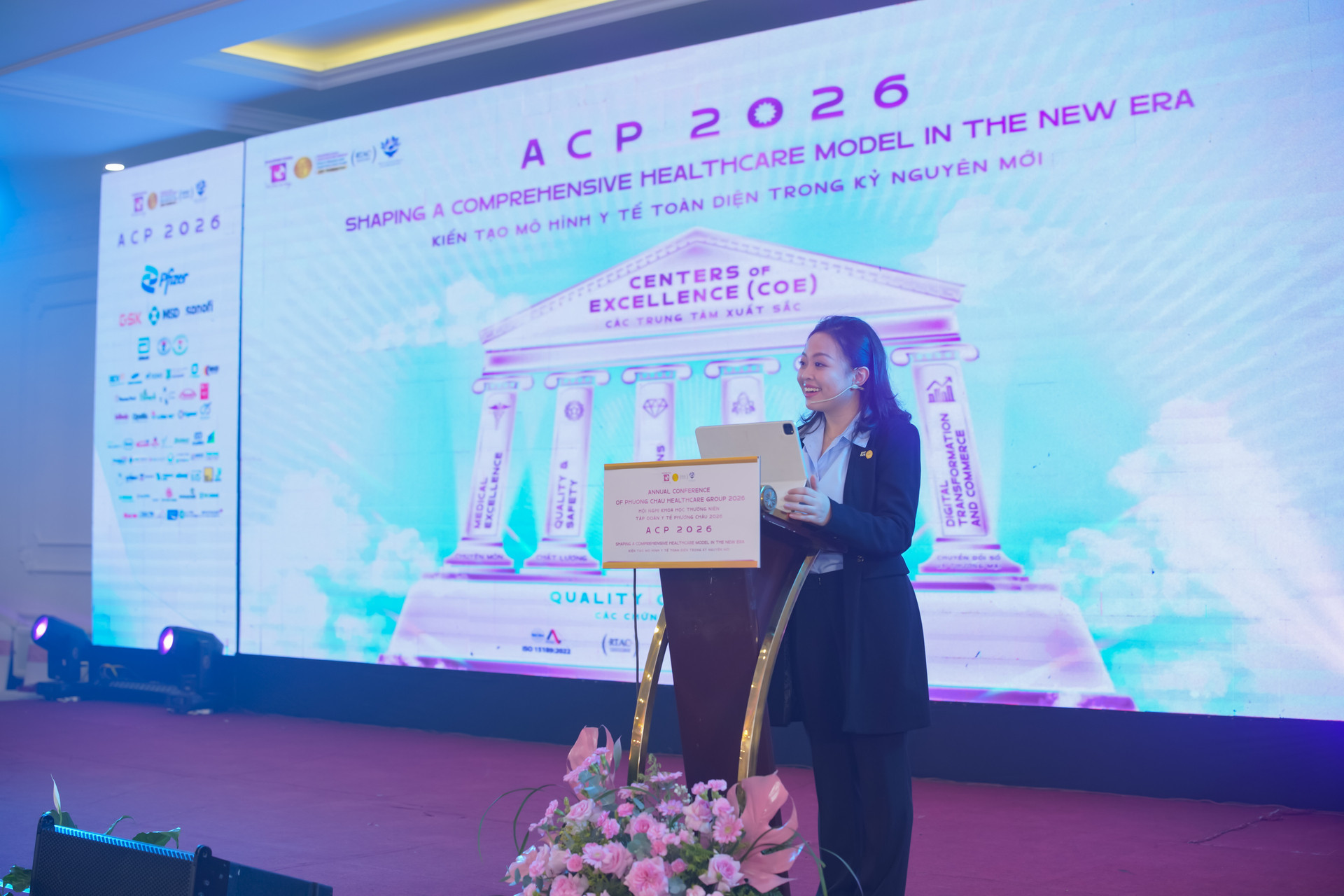 1 ThS Nguyễn Ngọc Anh Phương Phó tổng giám đốc TĐYT Phương Châu phát biểu khai mạc hội nghị.jpg