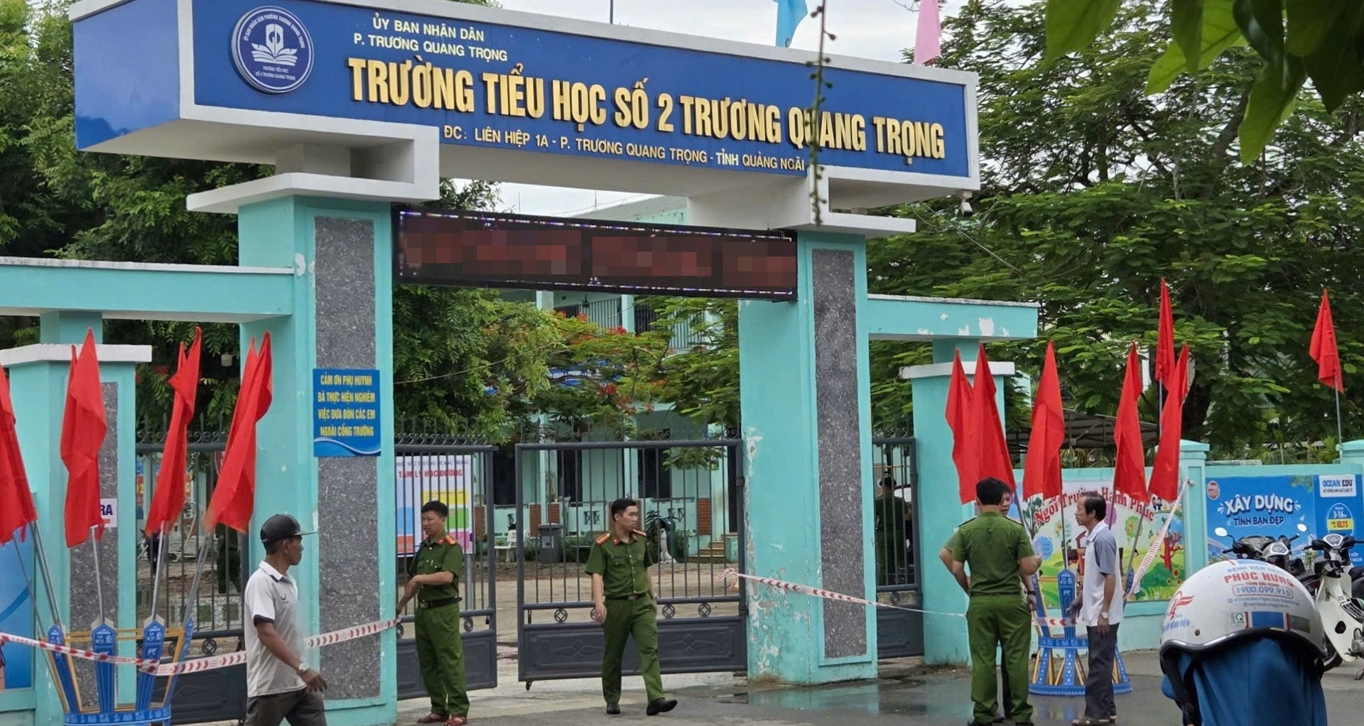 Cháy tại trường tiểu học, phát hiện một hiệu phó tử vong