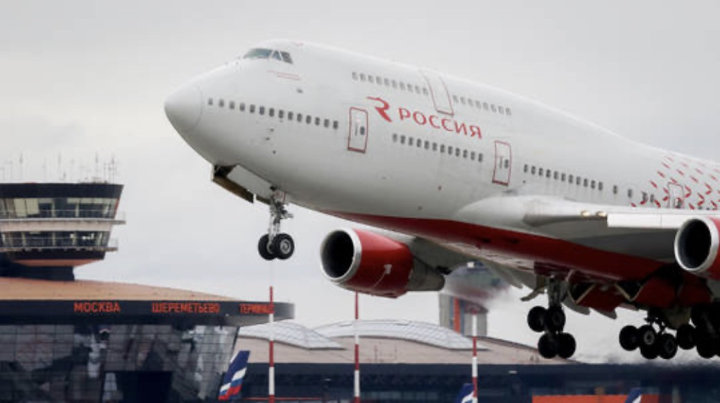 Máy bay Nga. Ảnh: SOPA Images