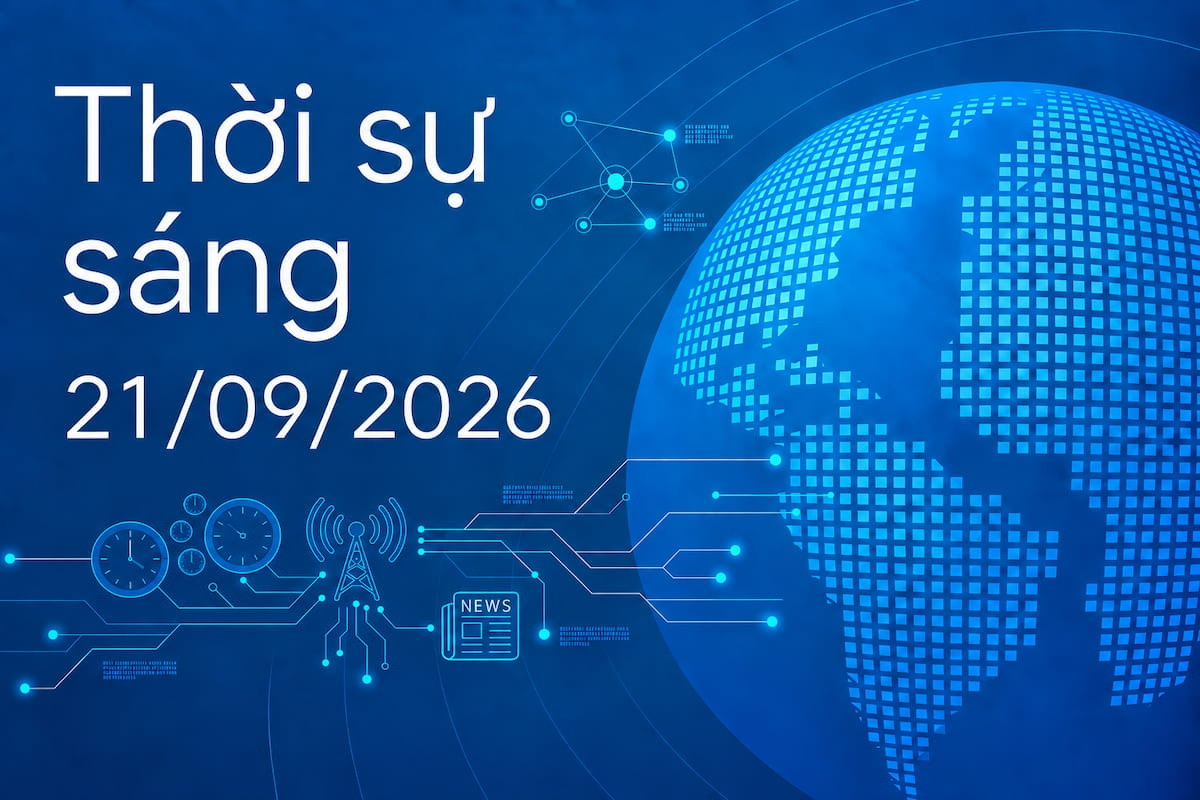 Thời sự sáng 21/9: Tàu chở quặng gặp sự cố ở Quảng Ngãi, mưa kỷ lục tại Vinh