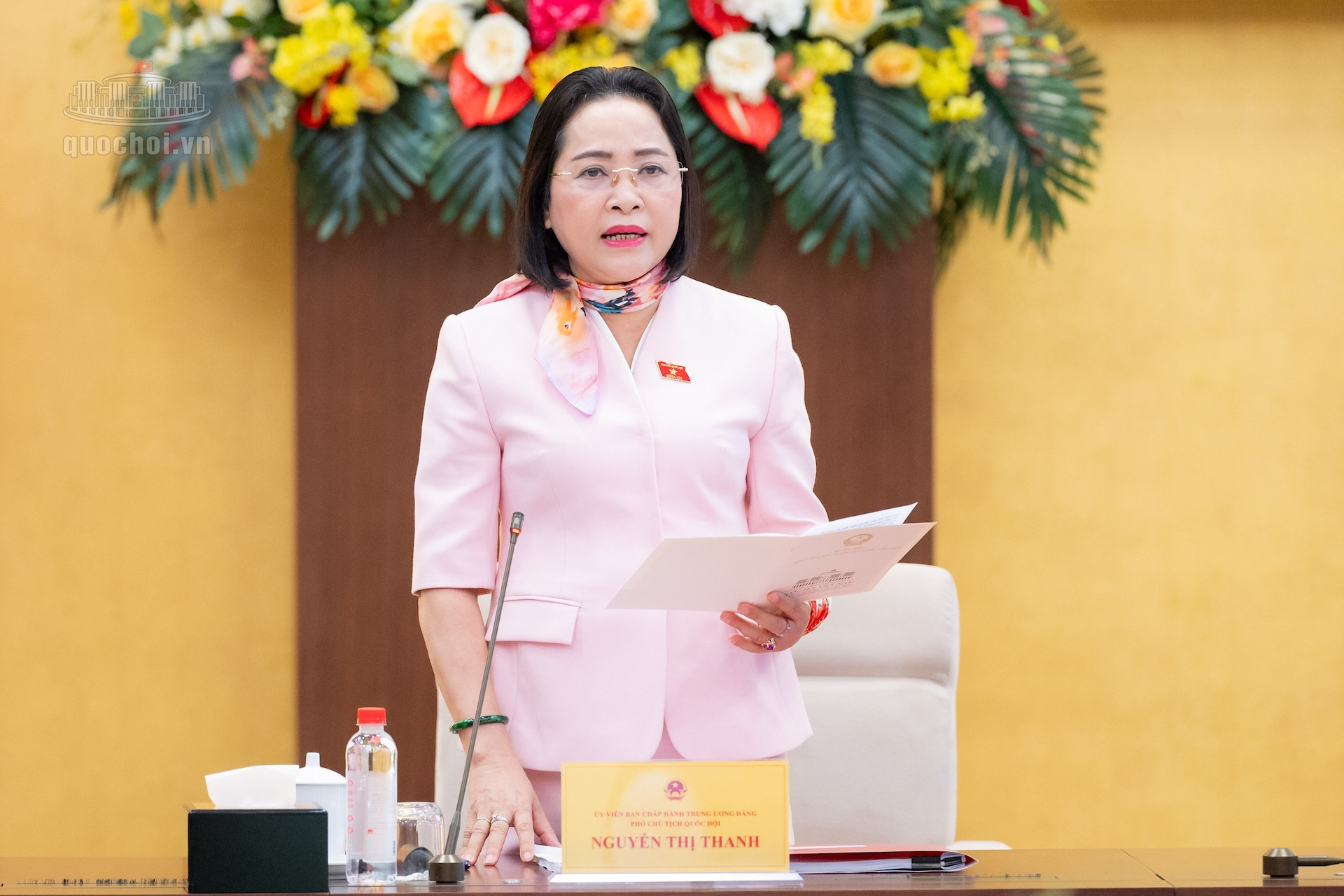 Phó Chủ tịch Quốc hội Nguyễn Thị Thanh