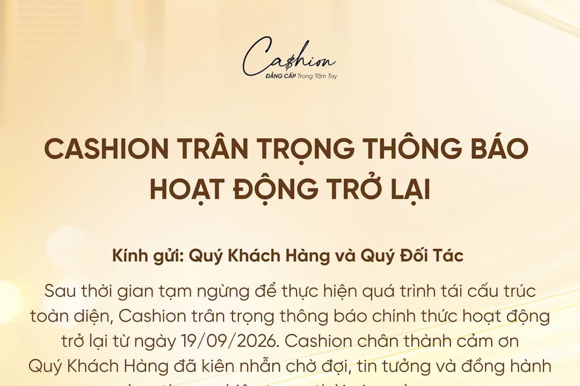 Vừa mở cửa trở lại, một chuỗi kim cương vội tung khuyến mãi thu đổi đặc biệt