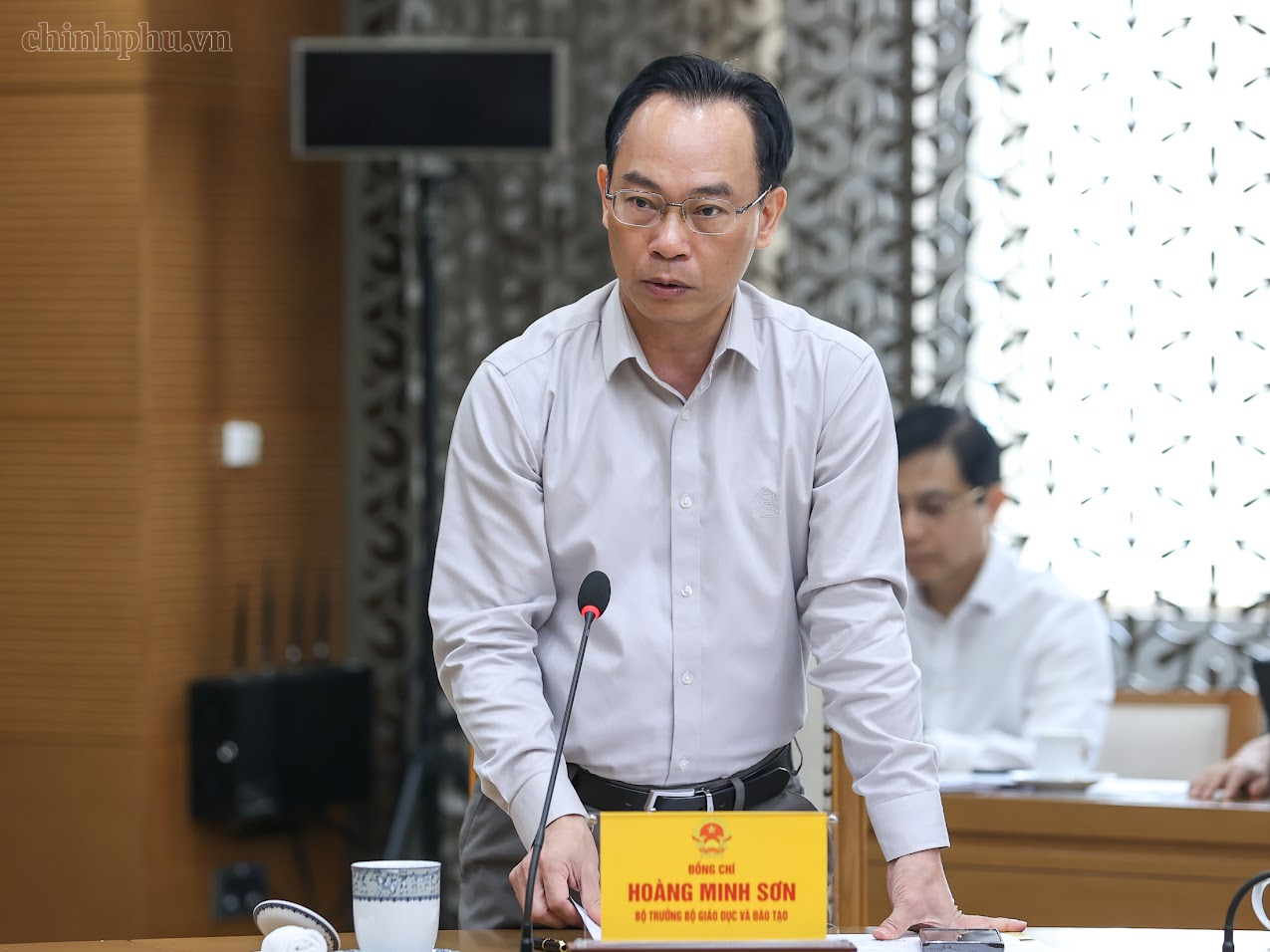 Bộ trưởng GD-ĐT Hoàng Minh Sơn
