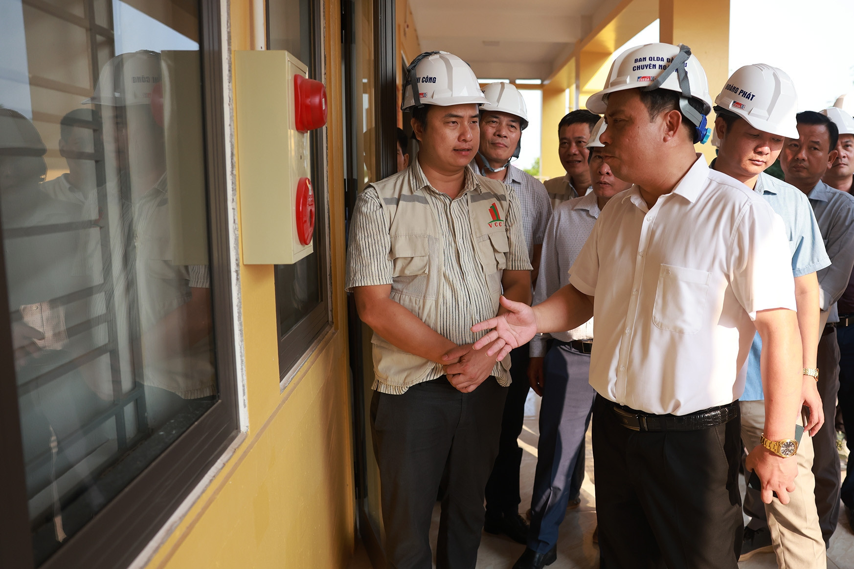 Kiểm tra dự án trường học hơn 197 tỷ đồng sắp bàn giao tại Phú Thọ