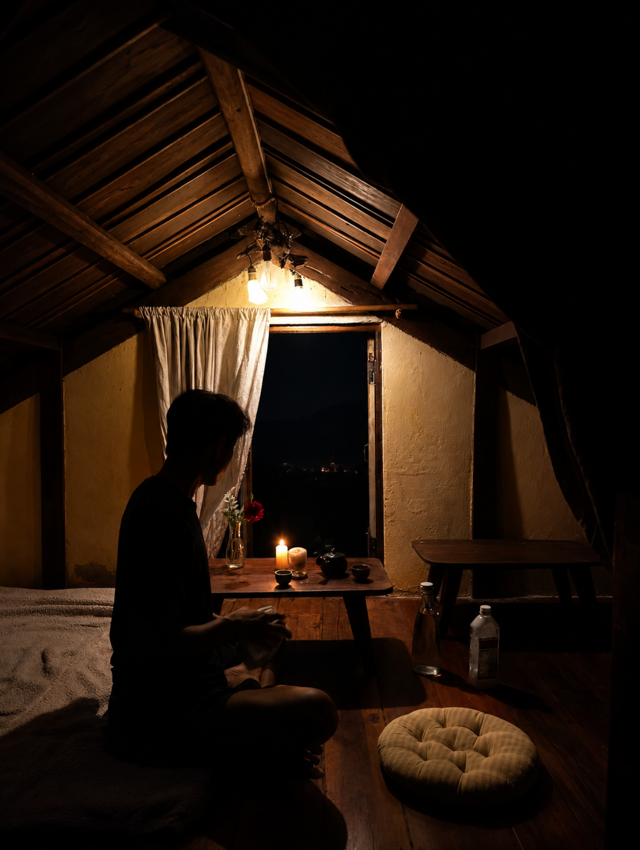 Vợ chồng trẻ ở TPHCM lên rừng dựng nhà từ đất sét, sống giữa biển mây — ảnh 8