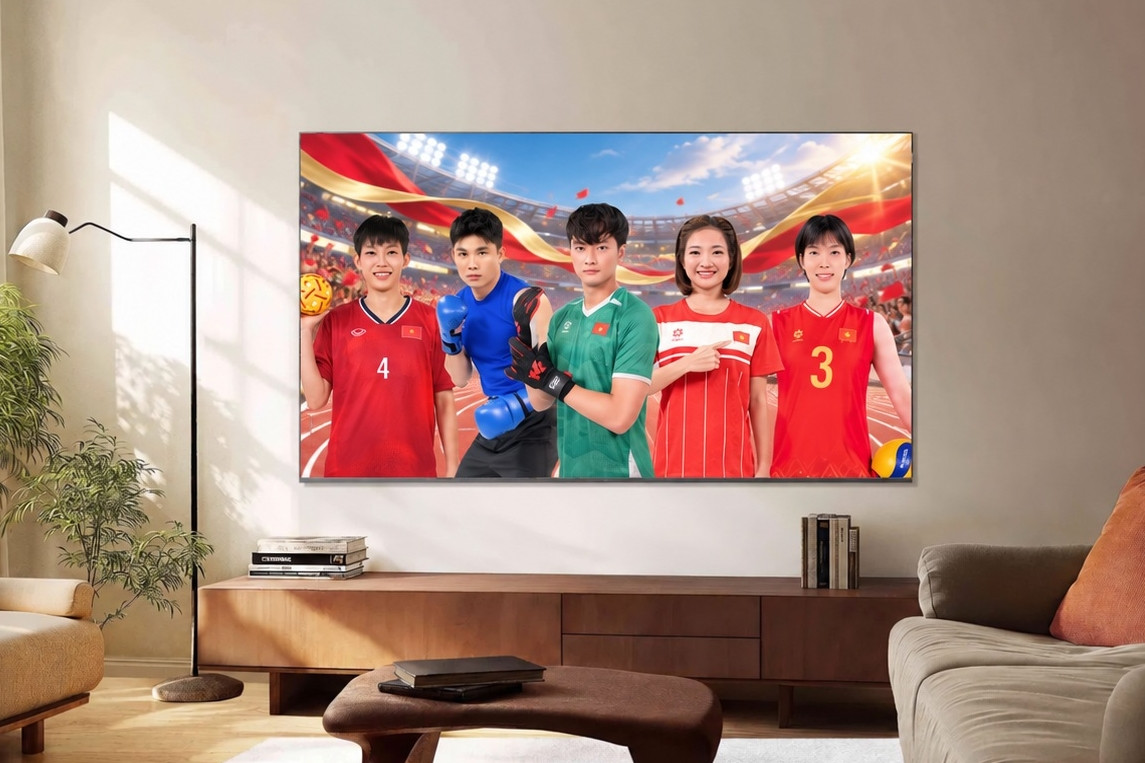 TCL đồng hành cùng Thể thao Việt Nam mang sức nóng ASIAD 2026 về phòng khách
