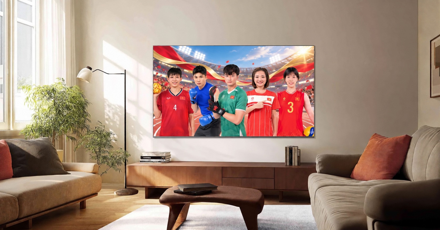 TCL đồng hành cùng Thể thao Việt Nam mang sức nóng ASIAD 2026 về phòng khách
