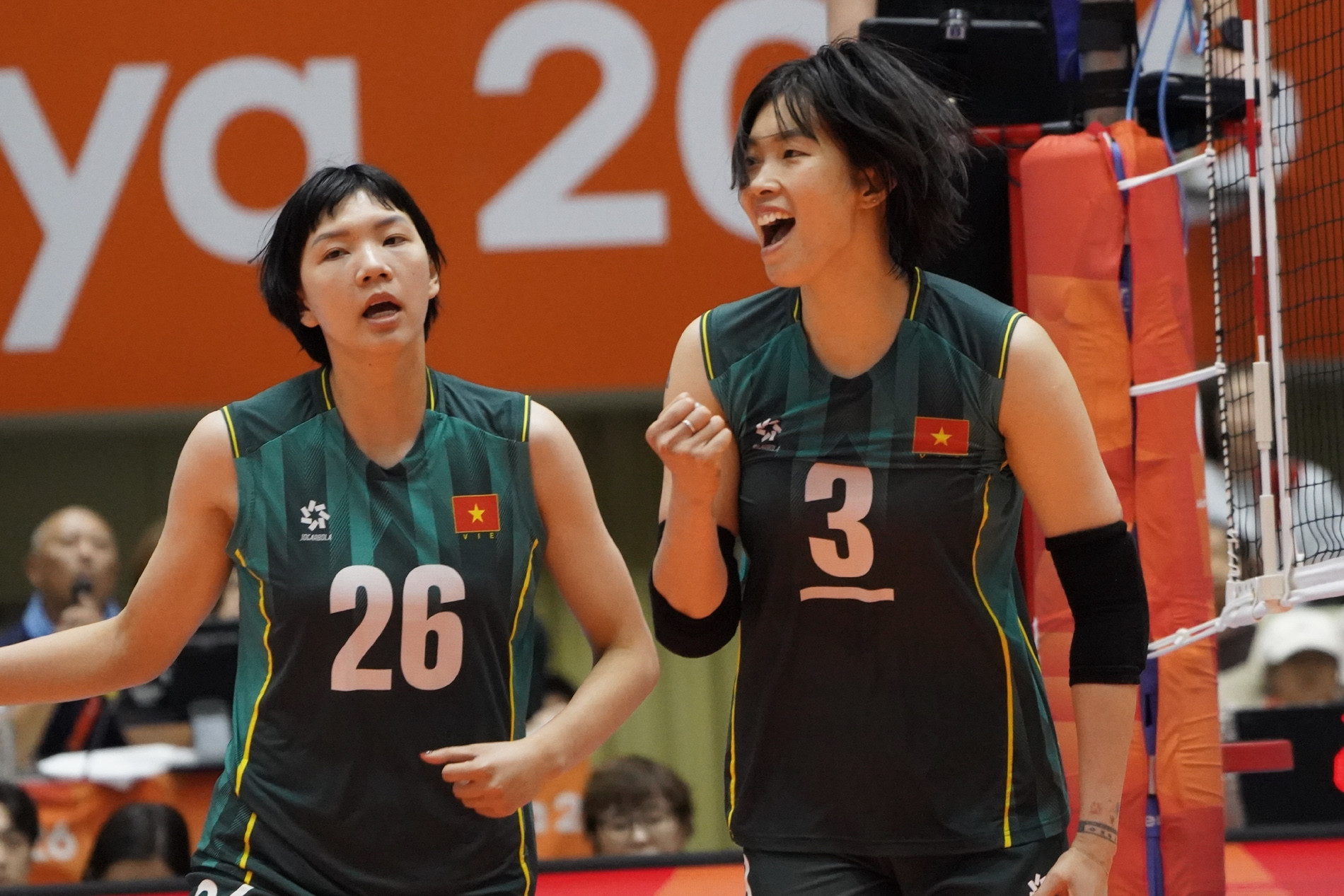 Tuyển bóng chuyền nữ Việt Nam thua Indonesia ở Asiad