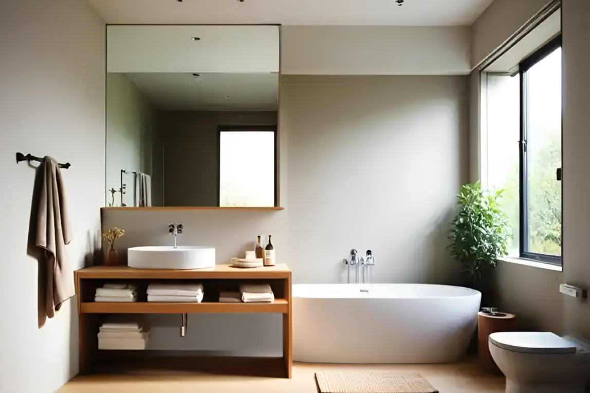 Vì sao kiến trúc sư thường tránh bố trí phòng tắm ở trung tâm ngôi nhà?