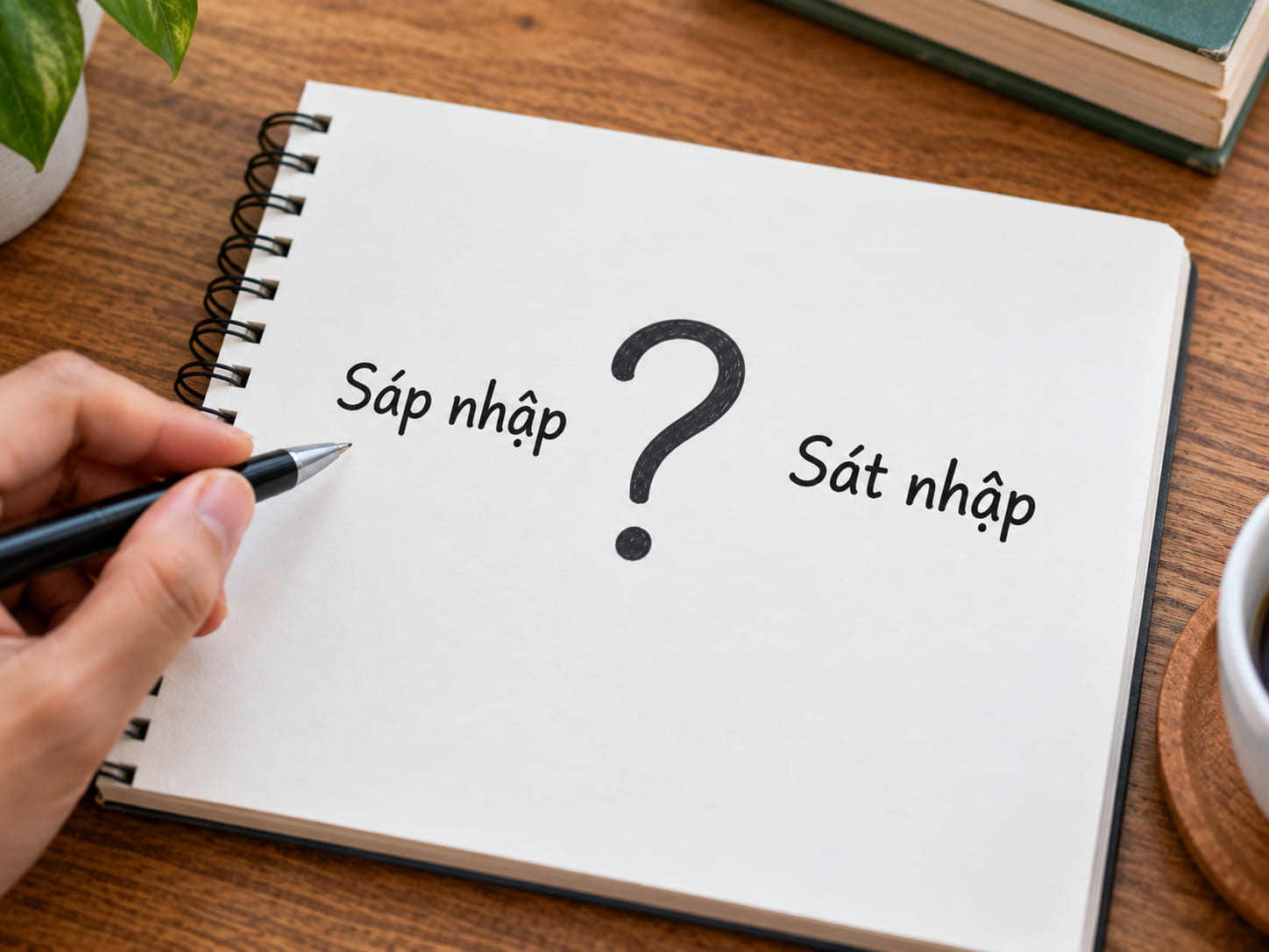 Sáp nhập hay sát nhập là đúng chính tả.jpg