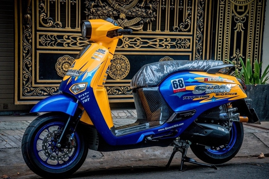 “Xe ga cho mẹ đi chợ” Honda Giorno độ cực chất, tiền đồ chơi đắt ngang giá xe