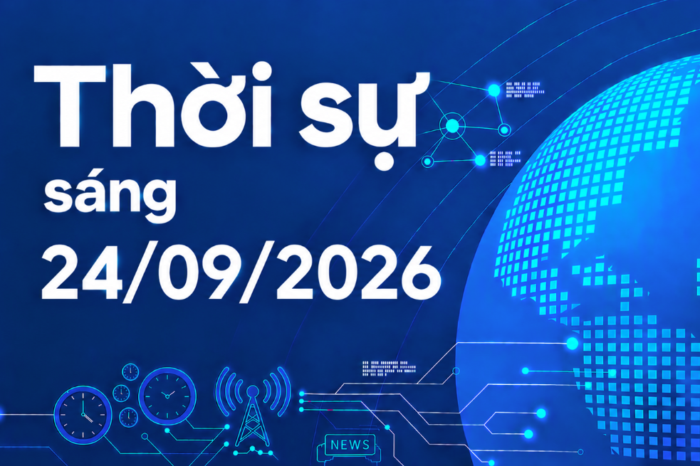 Thời sự sáng 24/9: Nam Bộ tiếp tục hứng mưa lớn trong 3 ngày tới