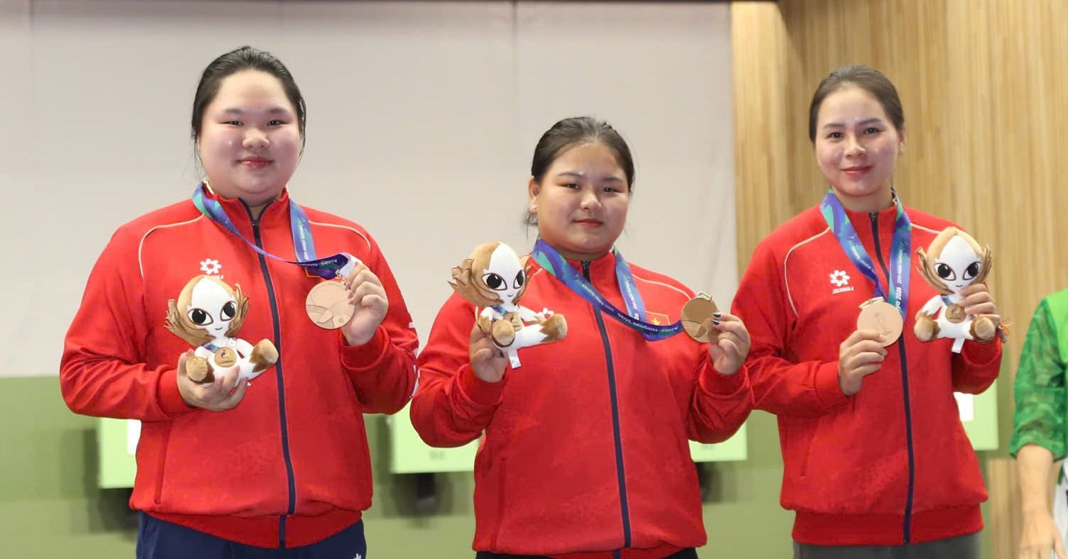 Xạ thủ Thùy Trang vào chung kết súng ngắn 10m nữ tại ASIAD 2026