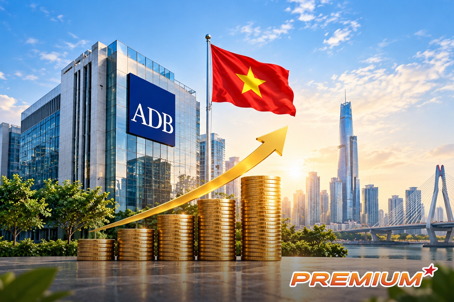 ADB nâng dự báo tăng trưởng Việt Nam lên 7,8% năm 2026