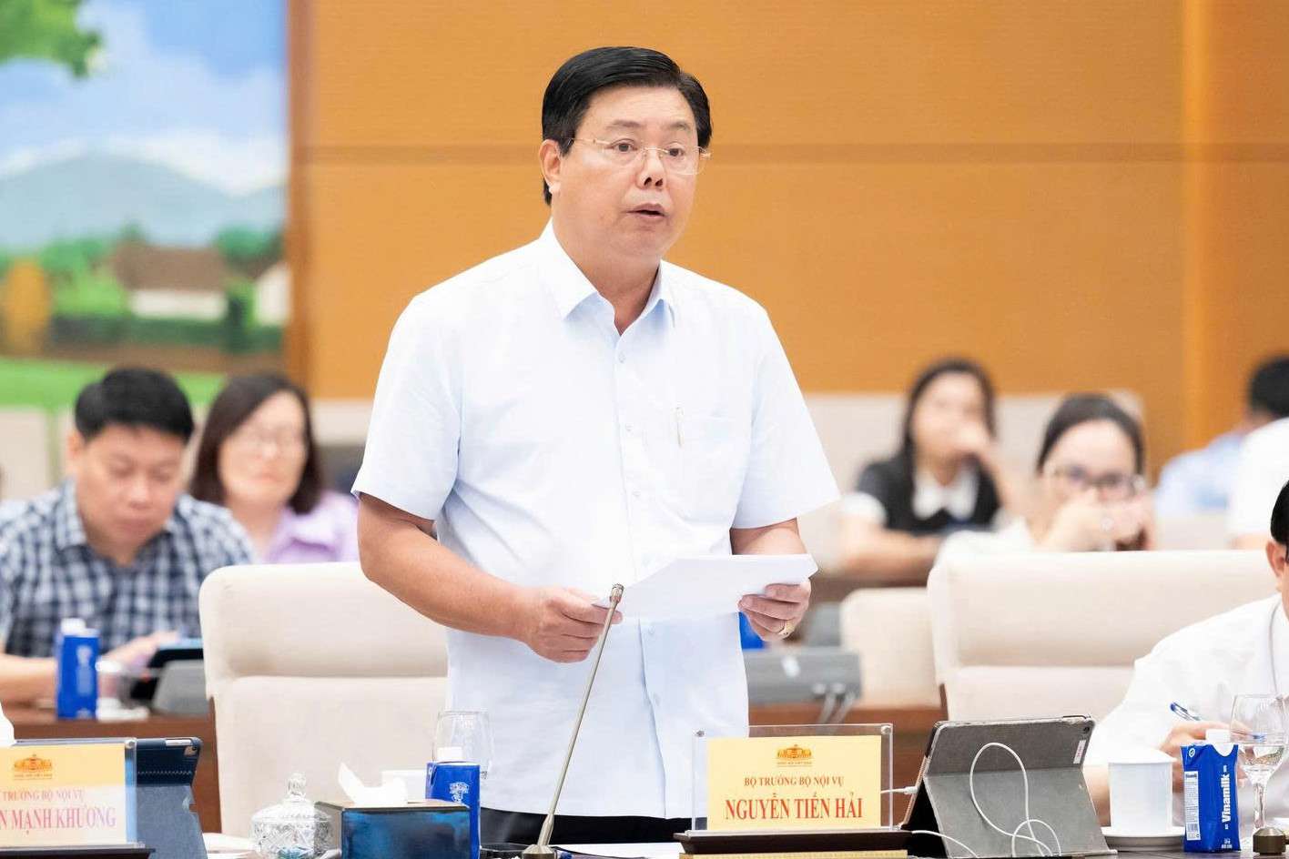 Bộ trưởng Nội vụ Nguyễn Tiến Hải