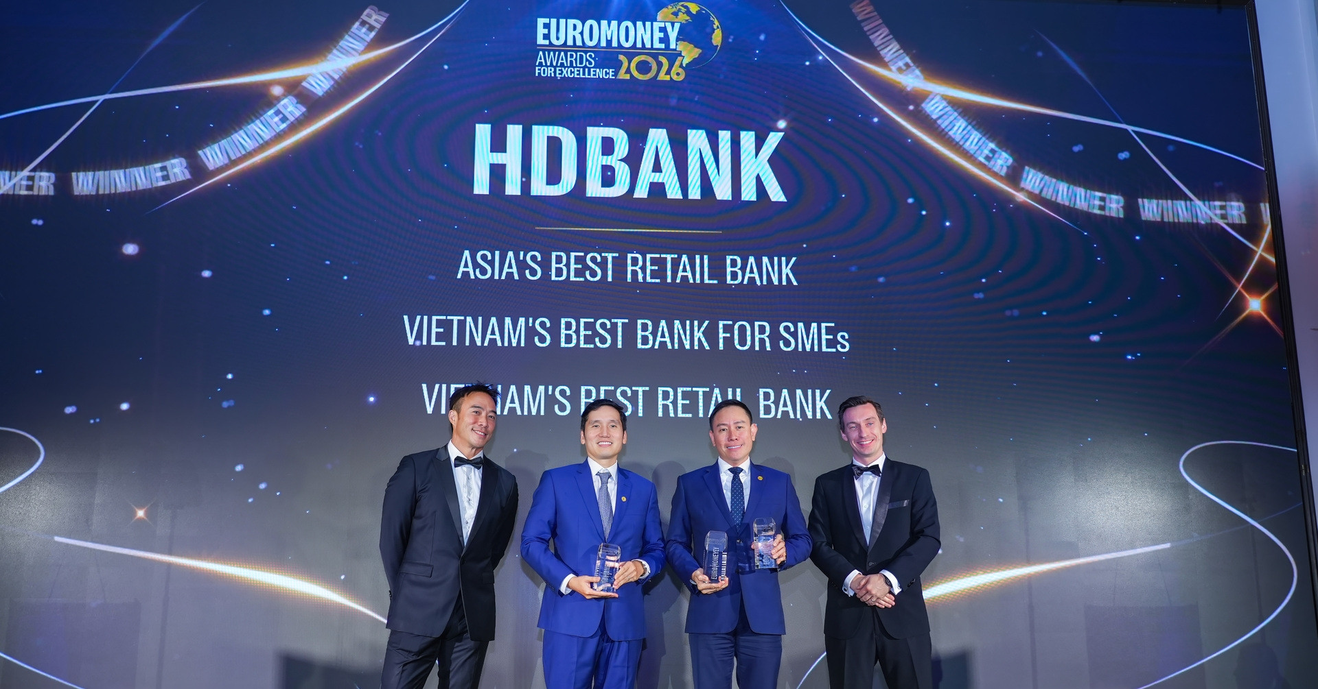 HDBank được vinh danh Ngân hàng Bán lẻ tốt nhất châu Á 2026