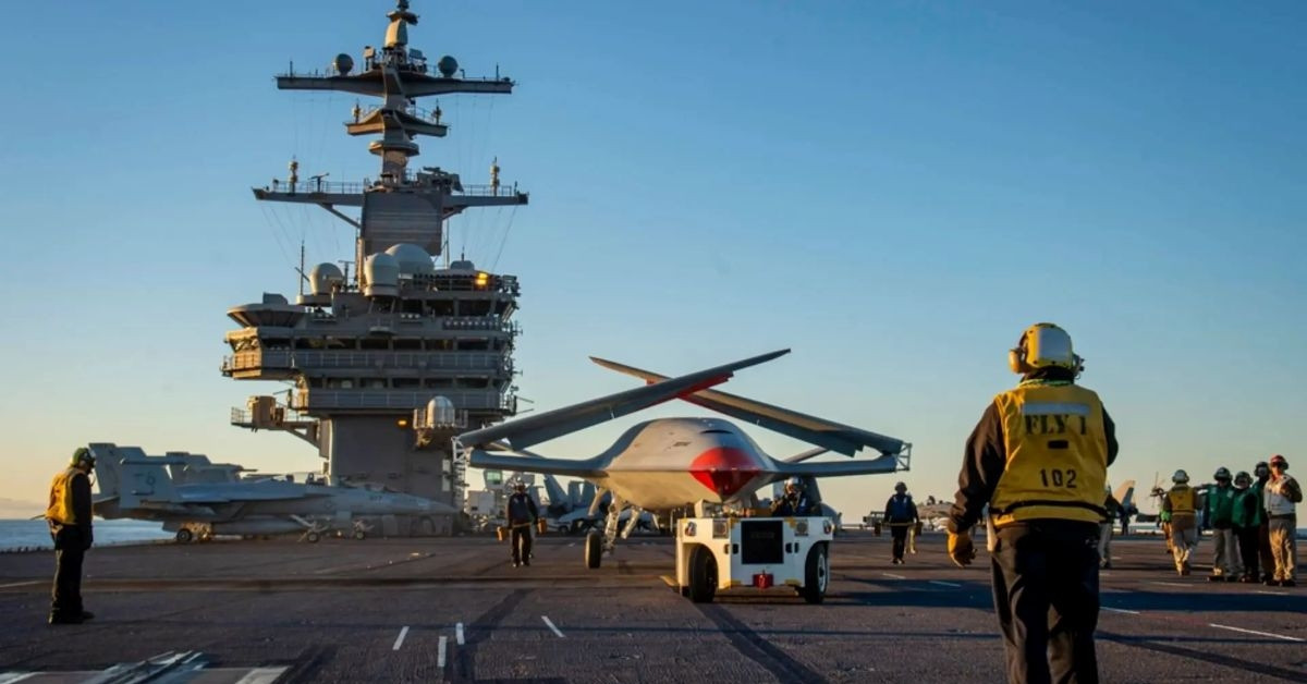 Mỹ tung ‘át chủ bài’ UAV MQ-25A Stingray vô hiệu hóa ‘sát thủ tàu sân bay’