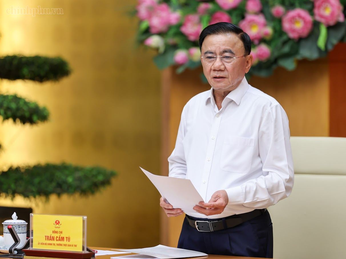 Thường trực Ban Bí thư Trần Cẩm Tú