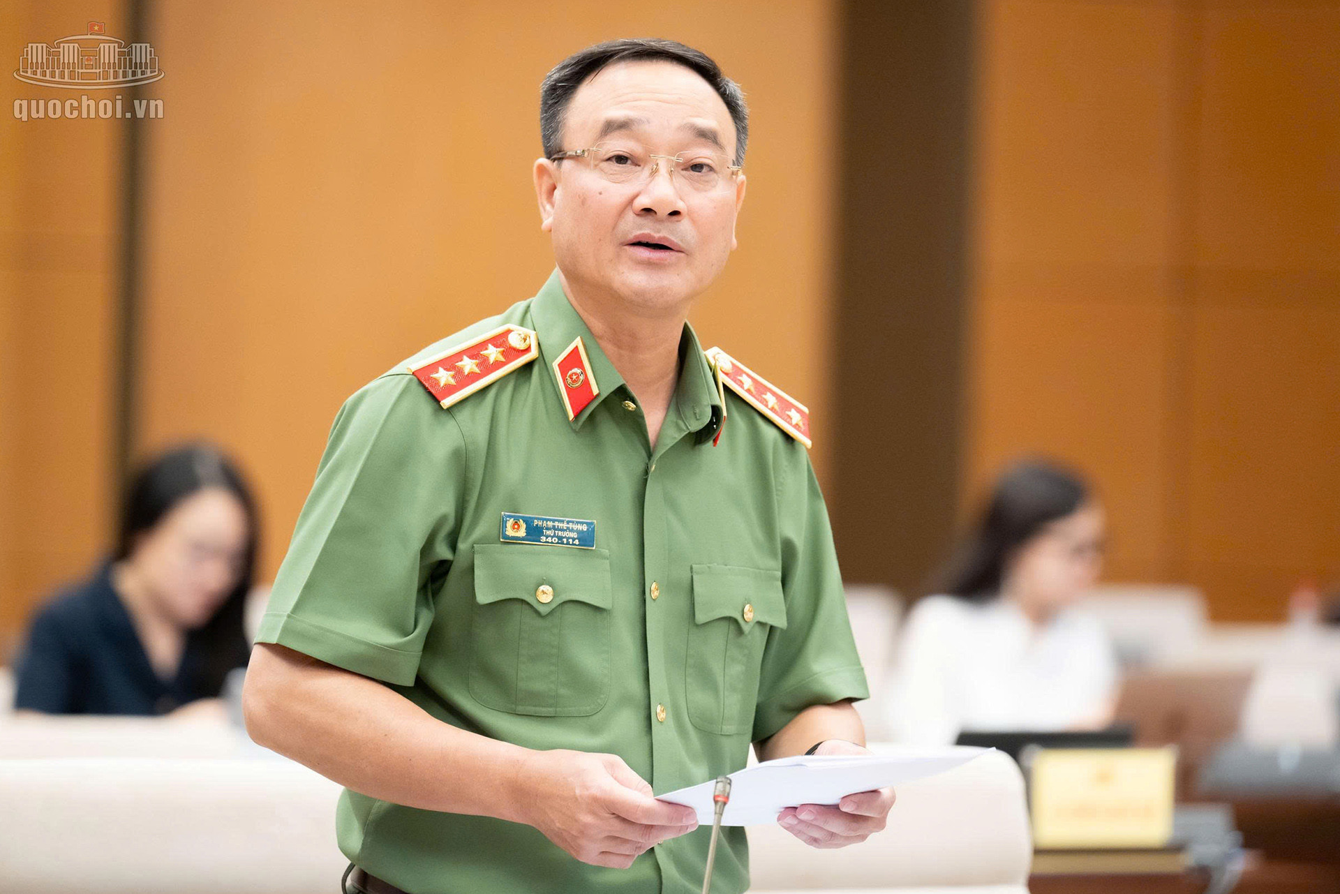 Thượng tướng Phạm Thế Tùng, Thứ trưởng Bộ Công an.