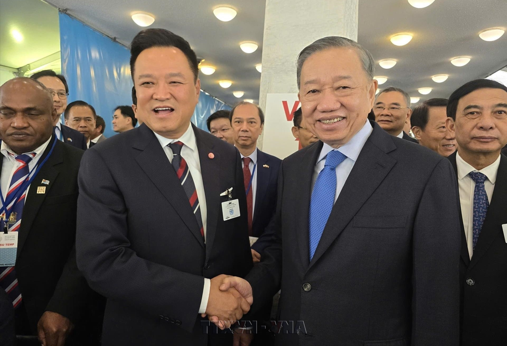Tổng Bí thư, Chủ tịch nước gặp lãnh đạo các nước tại Đại hội đồng Liên Hợp Quốc