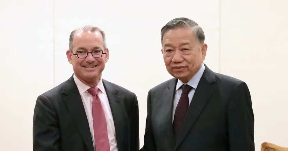 Tổng Bí thư Tô Lâm gặp đại diện JPMorgan Chase và Visa tại New York, kêu gọi hợp tác tài chính và thanh toán số