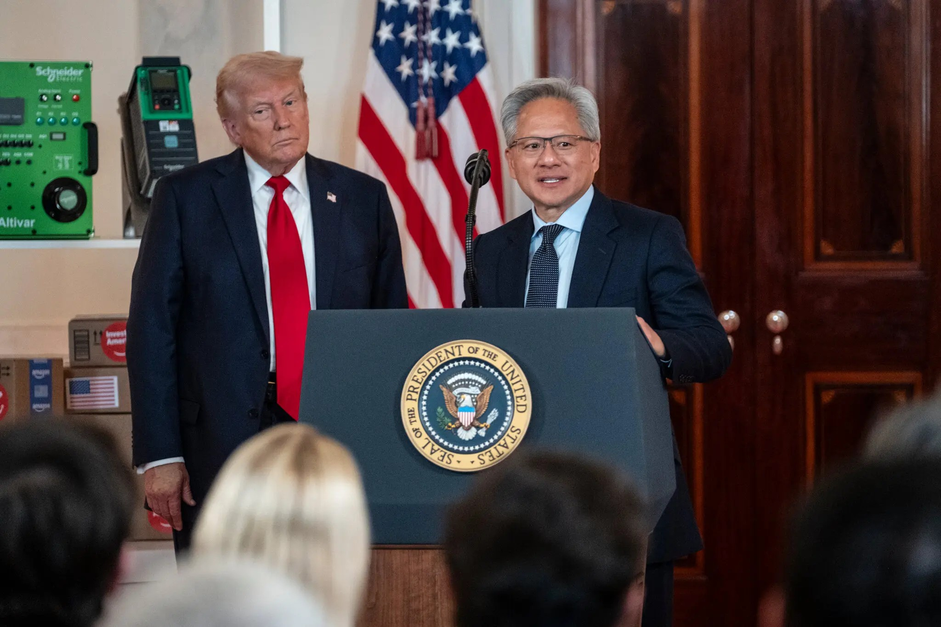 trump jensen huang nyt