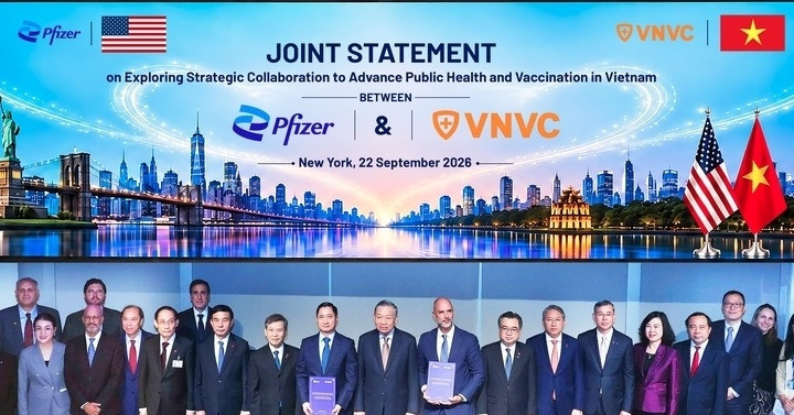 VNVC và Pfizer hợp tác nâng cao năng lực y tế dự phòng Việt Nam