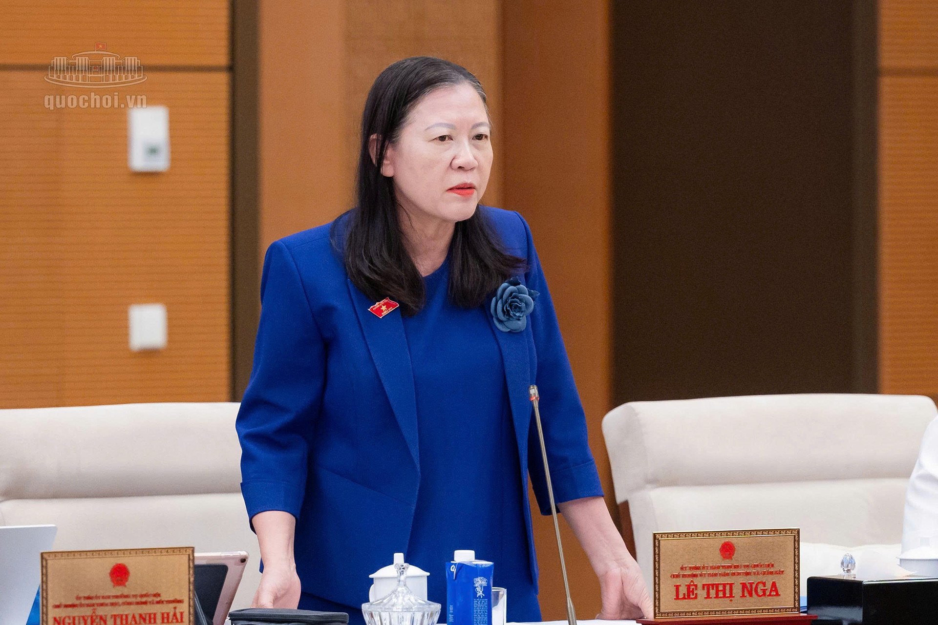 Chủ nhiệm Ủy ban Dân nguyện và Giám giám sát Lê Thị Nga