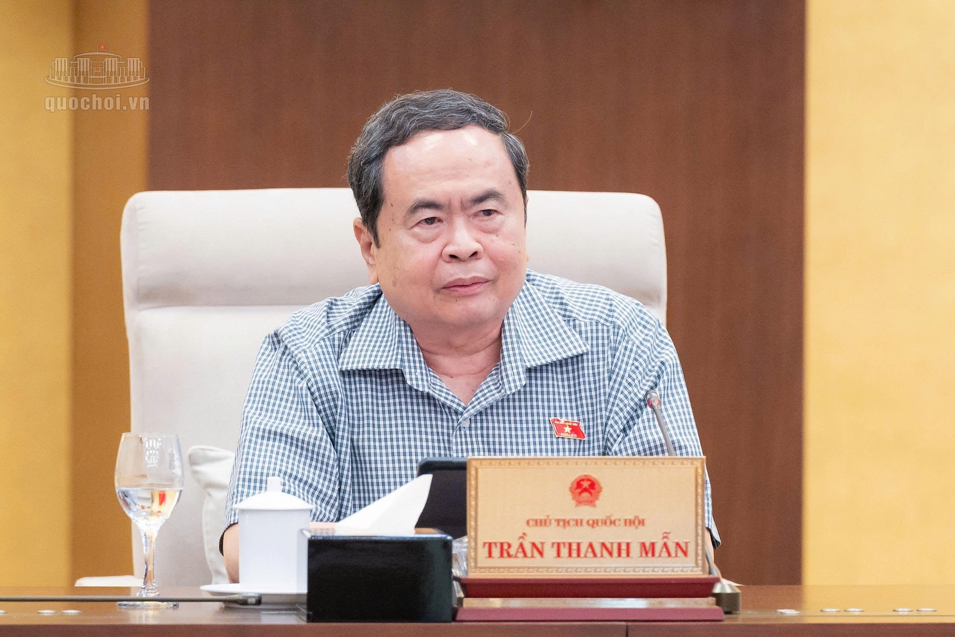 Chủ tịch Quốc hội Trần Thanh Mẫn