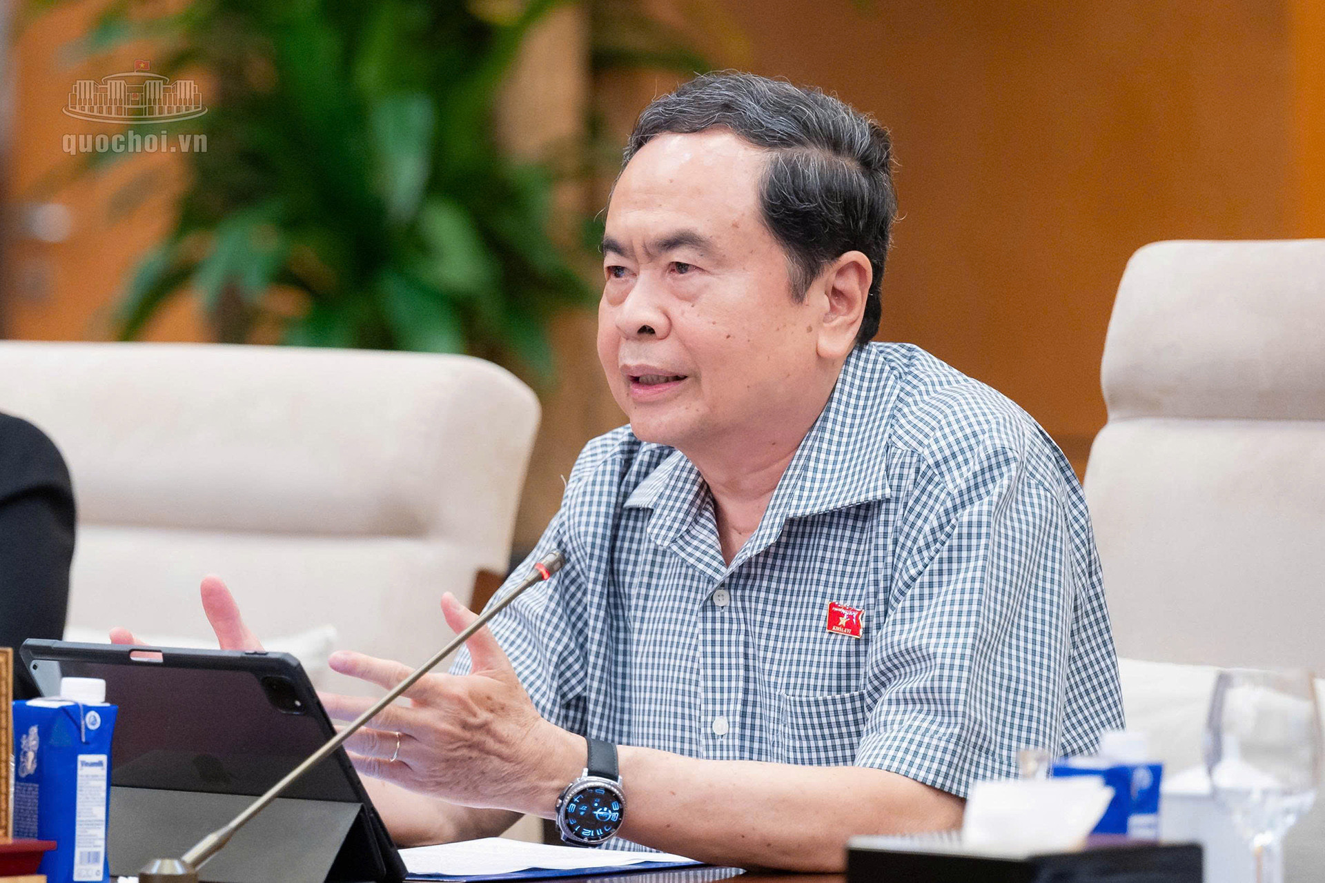 Chủ tịch Quốc hội Trần Thanh Mẫn