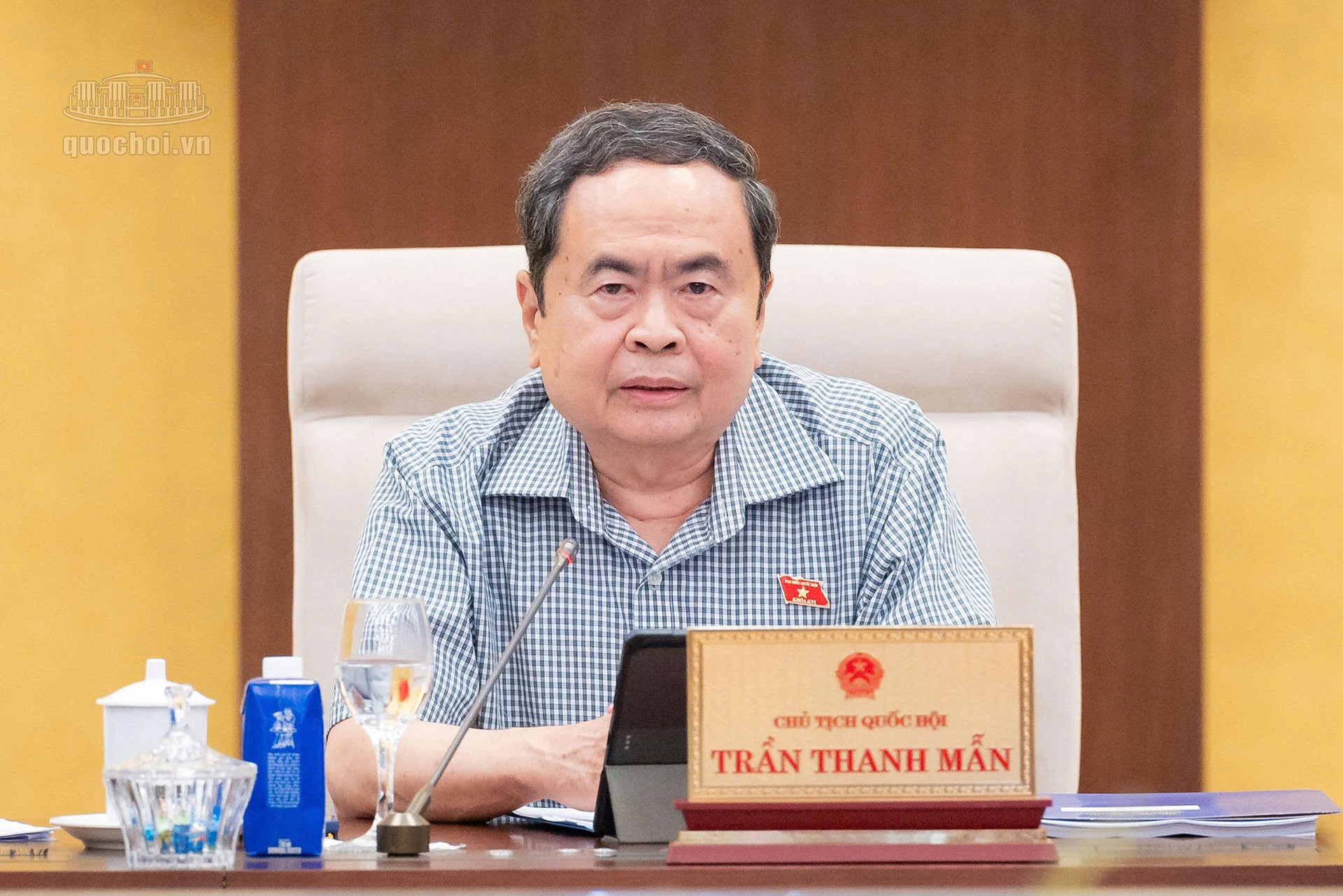 Chủ tịch Quốc hội Trần Thanh Mẫn
