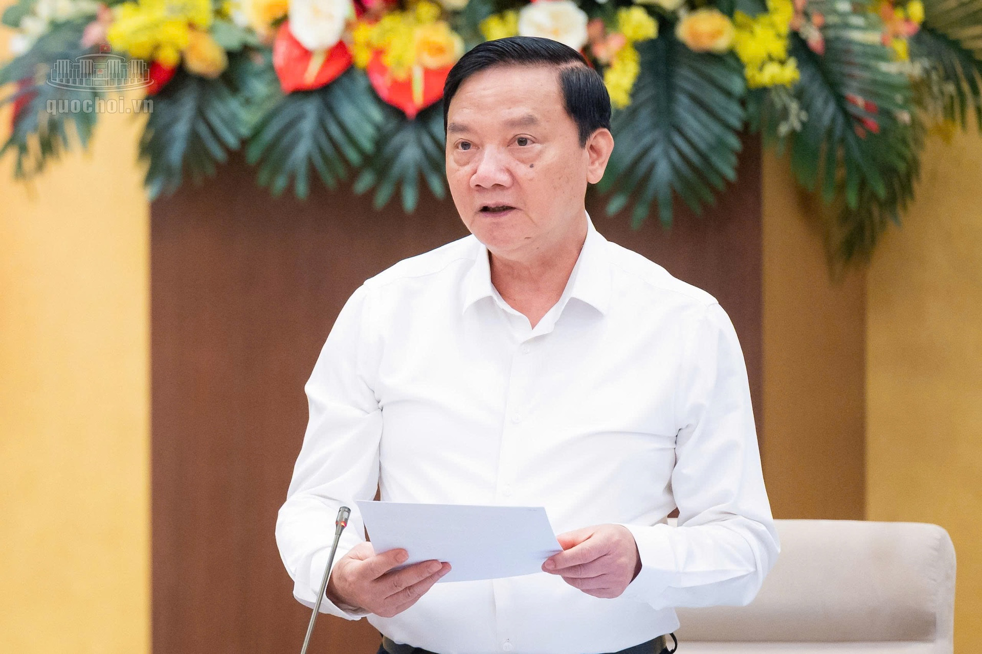 Phó Chủ tịch Quốc hội Nguyễn Khắc Định