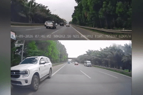 Tài xế Ford Everest chạy ẩu tạt đầu 'dằn mặt' trên cao tốc bị phạt 23 triệu
