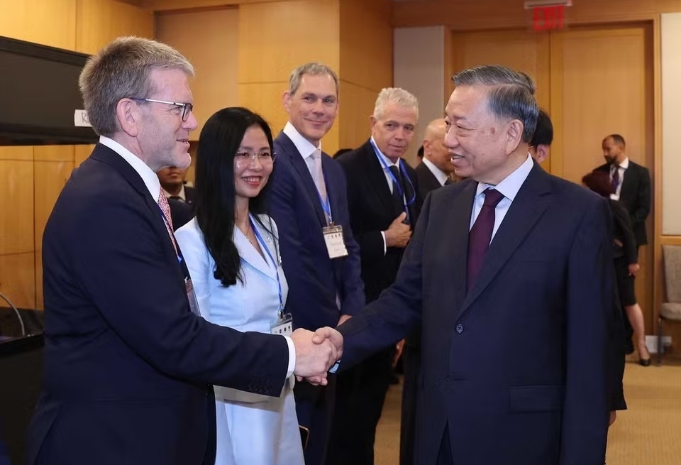 Tổng Bí thư, Chủ tịch nước dự Tọa đàm bàn tròn với các doanh nghiệp lớn của Mỹ