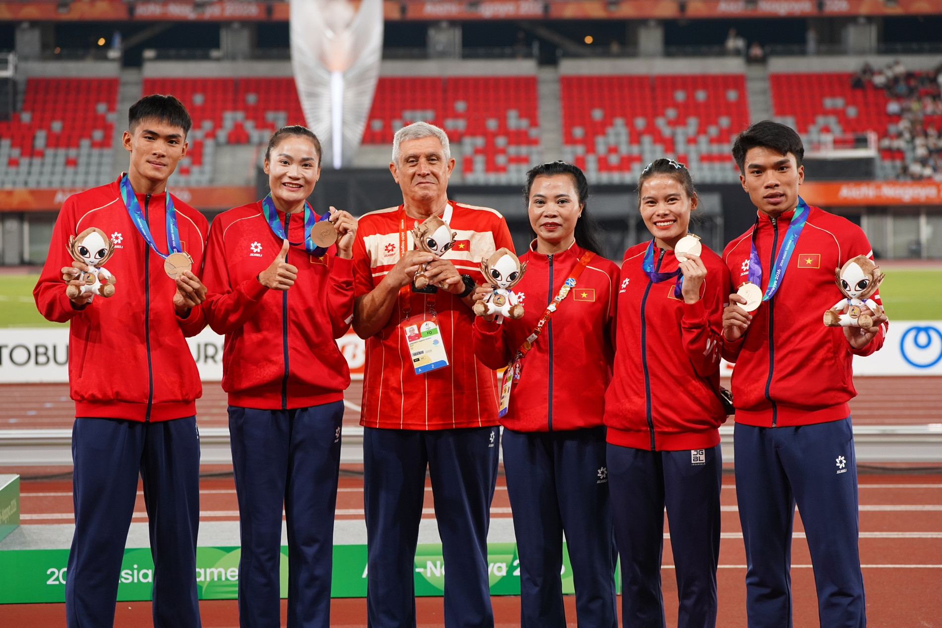 Bảng tổng sắp huy chương ASIAD 2026 hôm nay 25/9