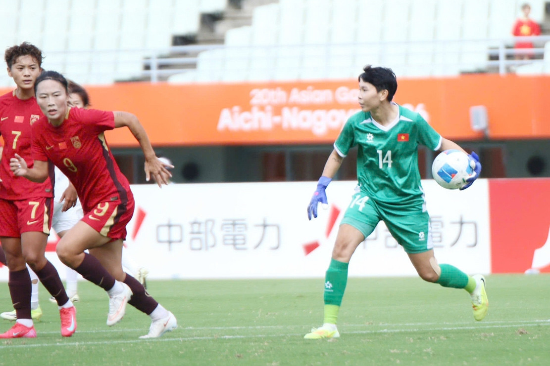 Trực tiếp bóng đá nữ Việt Nam 0-0 Trung Quốc: Thi đấu kiên cường (H2)