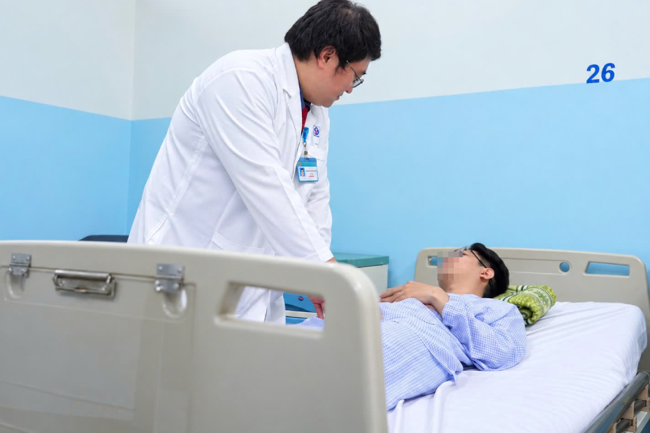 Hai thanh niên cấp cứu lúc nửa đêm trong tình trạng vùng kín đau đớn