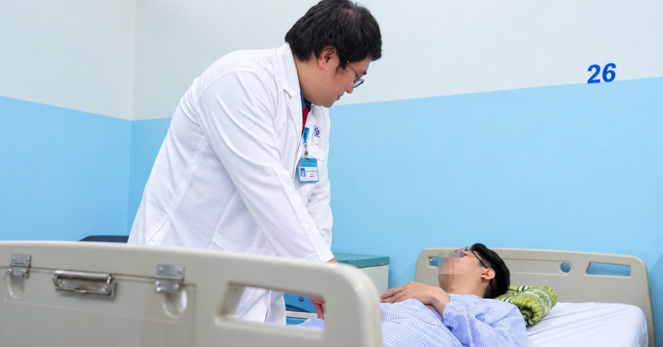 Hai thanh niên cấp cứu lúc nửa đêm trong tình t...