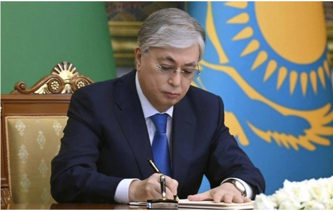 Tổng thống Kazakhstan Kassym-Jomart Tokayev . Ảnh: Qazinform