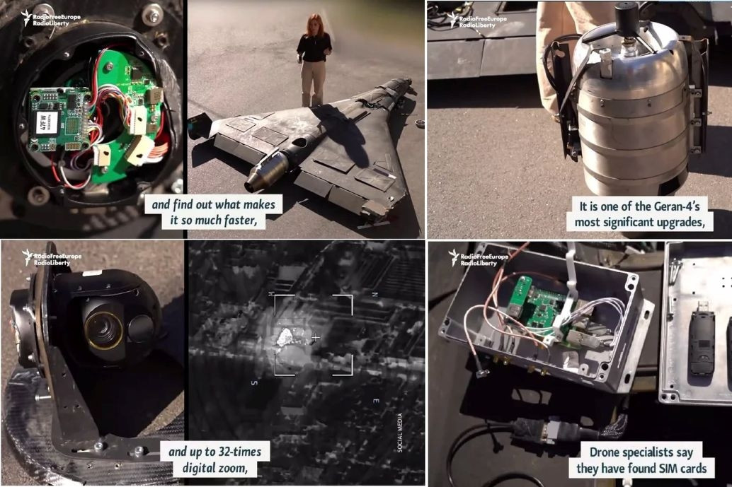 UAV phản lực Geran-4 Nga động cơ Trung Quốc, kết nối mesh liên hợp, khiến phòng không Ukraine hụt hơi