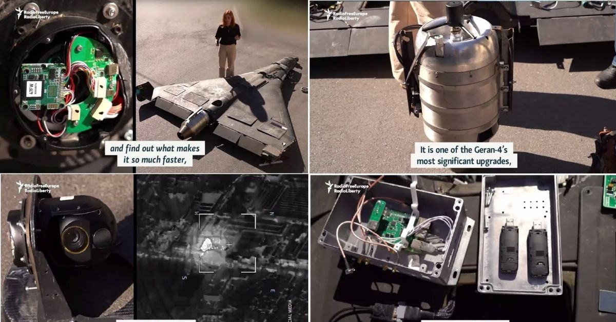 UAV phản lực Geran-4 Nga động cơ Trung Quốc, kết nối mesh liên hợp, khiến phòng không Ukraine hụt hơi